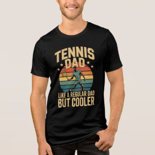 Tennis Dad – aber cooler Tri-Blend Shirt