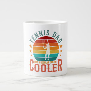 Tennis Dad Cooler Large Coffee Mug
