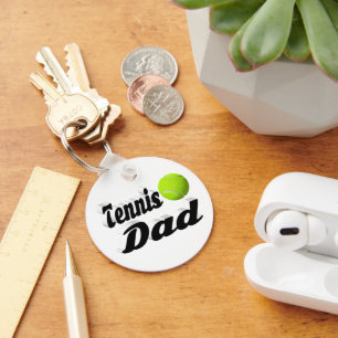 Tennis Dad  Keychain