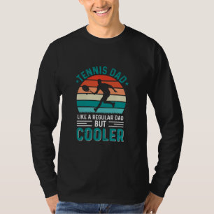 Tennis Dad Retro Sunset T-Shirt