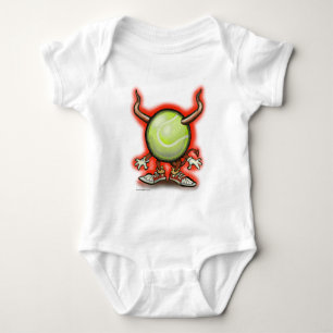 Tennis Demon Baby Bodysuit