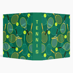 Tennis Design  Binder