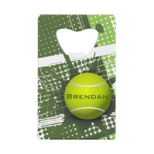 Tennis Design Bottle Opener Wallet Bottle Opener