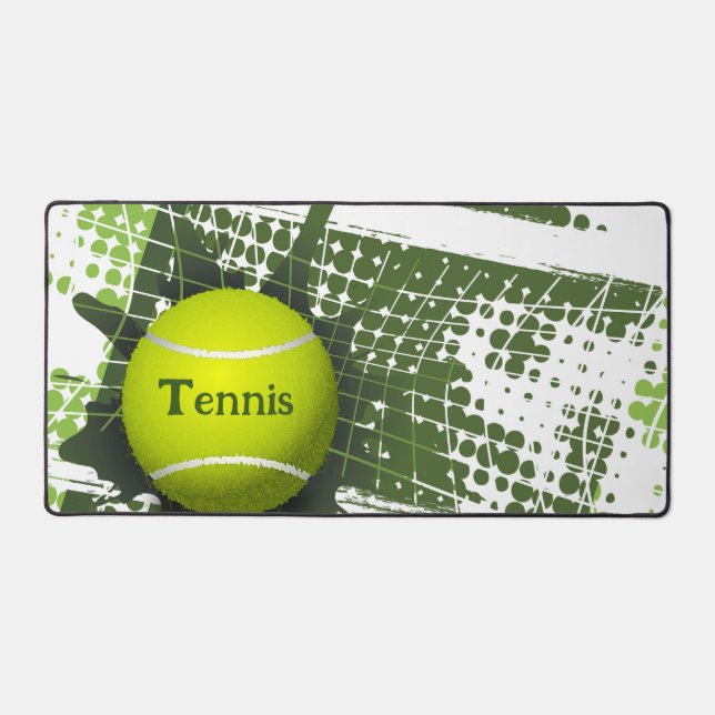 Tennis Design Desk Mat (Front)