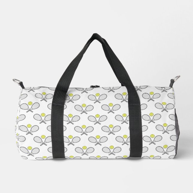 Tennis Design  Duffle Bag (Front)