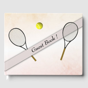 Tennis Design Guest Book