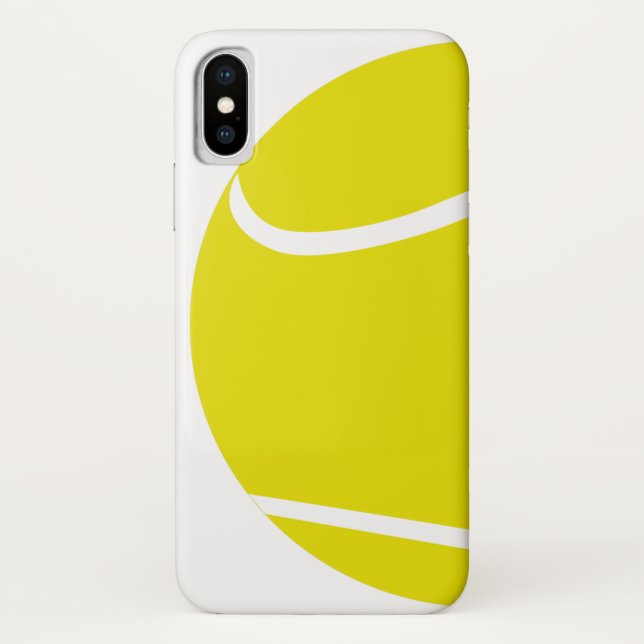 Tennis Design iPhone X Case  (Back)