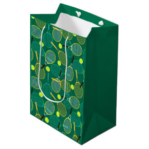 Tennis Design Medium Gift Bag