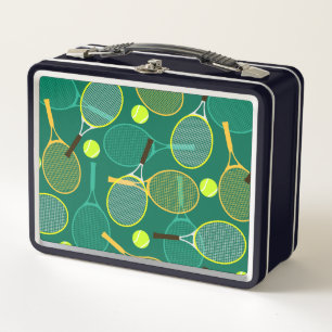 Tennis Design  Metal Lunch Box