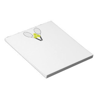 Tennis Design Notepad