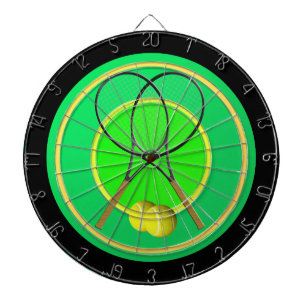 Tennis Design Regulation Dart Board