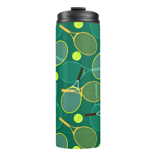Tennis Design Thermal Tumbler (Front)