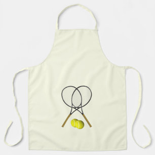 Tennis Doubles Cream Apron