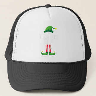 Tennis Elf Matching Family Group Christmas Party Trucker Hat