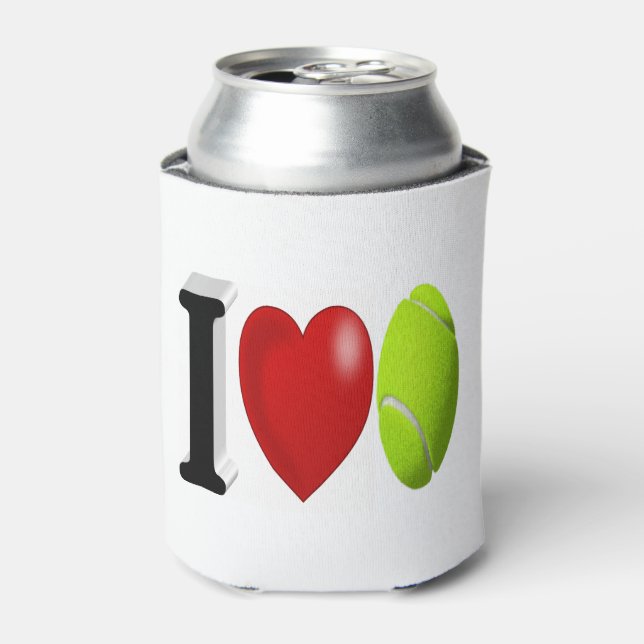 Tennis Fan  Can Cooler (Can Front)