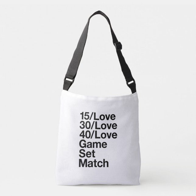 TENNIS Fan Crossbody Bag (Front)