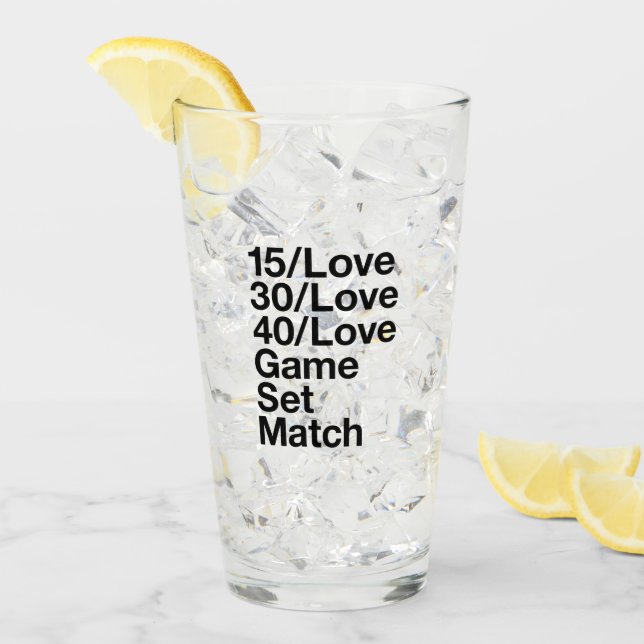 TENNIS Fan Glass (Front Ice)