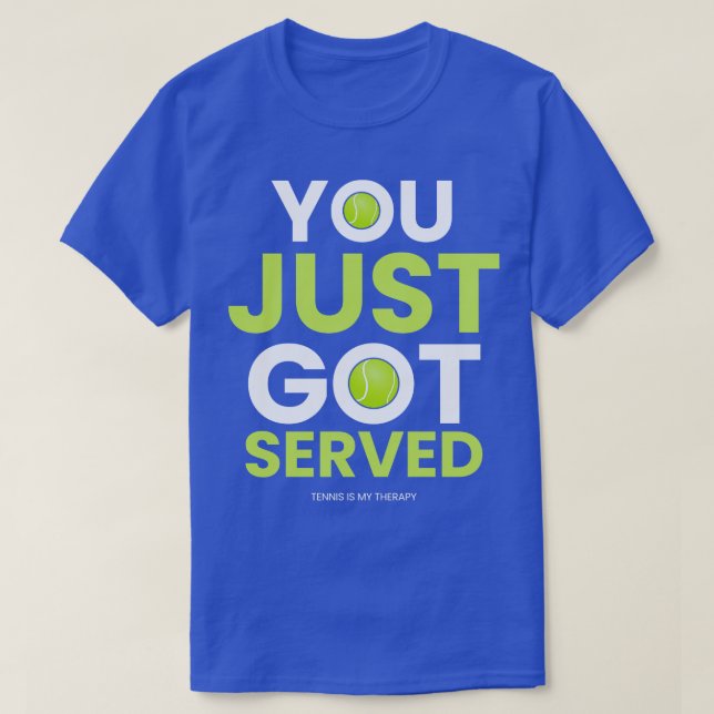 tennis funny 1 T-Shirt (Design Front)