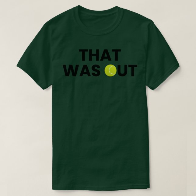 tennis funny T-Shirt (Design Front)