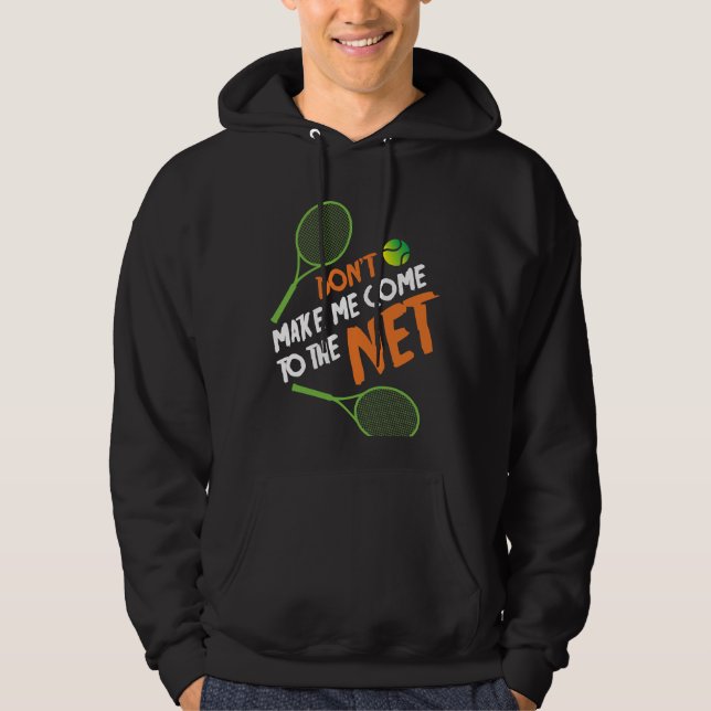 Tennis Gift Idea Tennis Player Hoodie (Front)