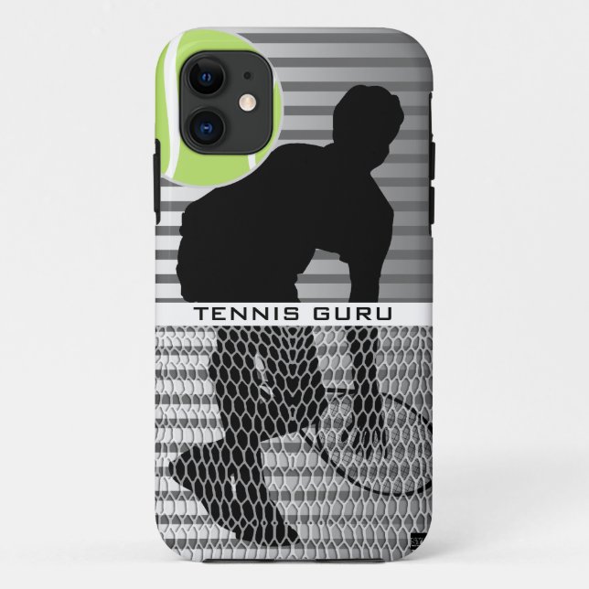 Tennis Guru iPhone 5 Case-Mate Case (Back)