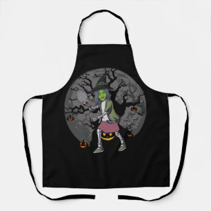 Tennis Halloween Witch Costume For Tennis Player C Apron