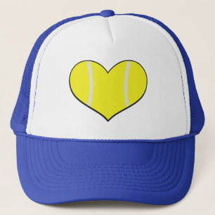 Tennis Heart Cap