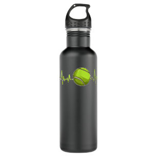 Tennis Heartbeat Love Heart Player Fan Lover  710 Ml Water Bottle