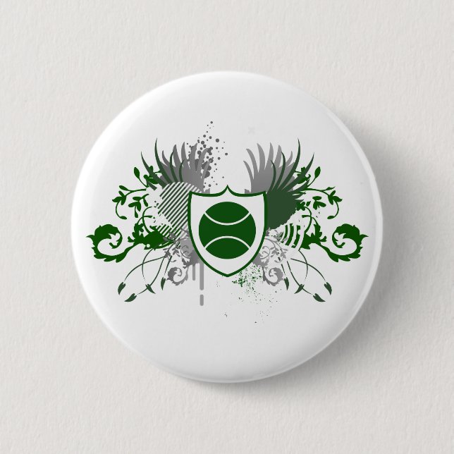 tennis : hi-fi : 2 inch round button (Front)