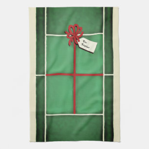 Tennis Holiday Gift Kitchen Towel