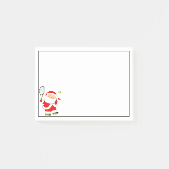 Tennis Holiday Gifts Notes (Front)