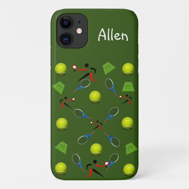 Tennis Iphone Case (Back)