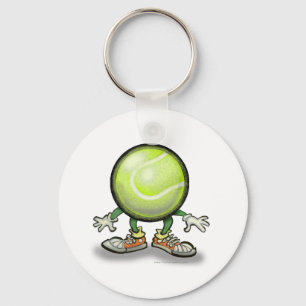 Tennis Keychain