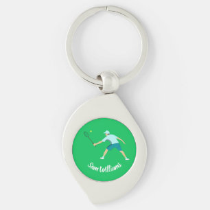 Tennis Keychain