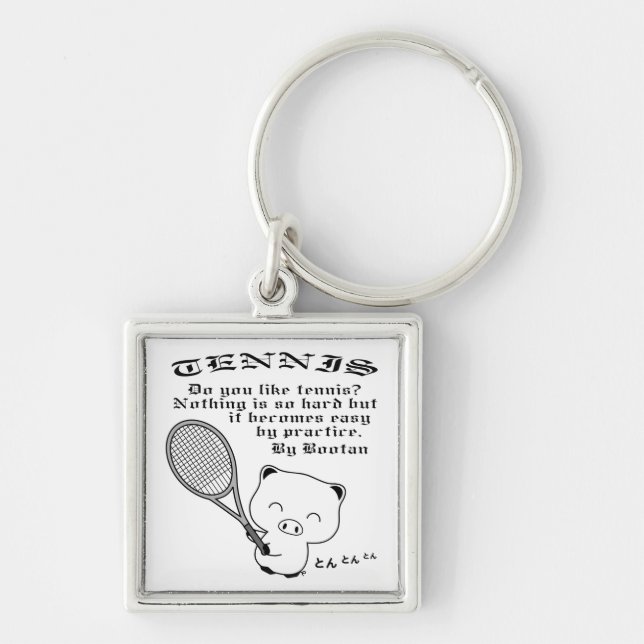 Tennis Keychain (Front)