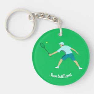 Tennis Keychain