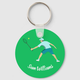 Tennis Keychain