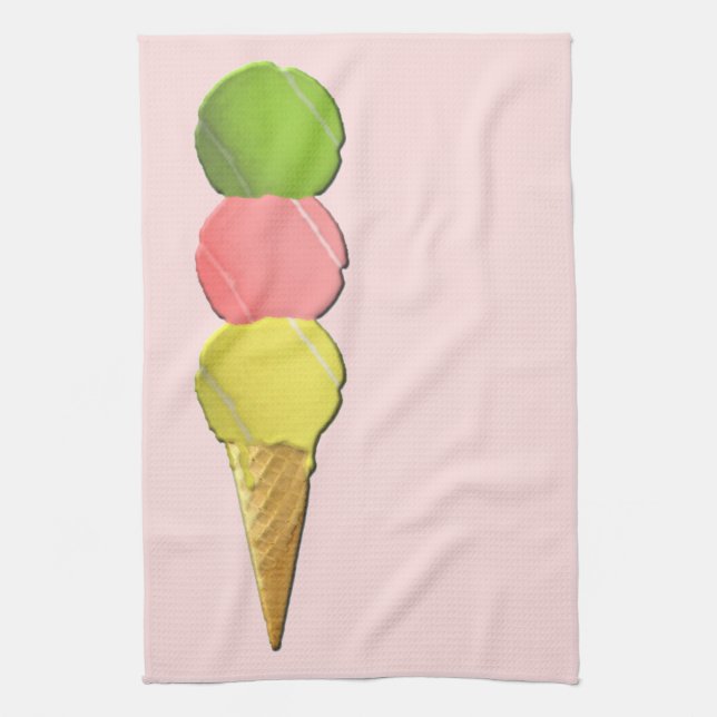 Tennis Kitchen Towel (Vertical)