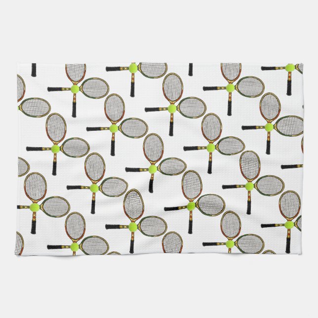 Tennis Kitchen Towel (Horizontal)
