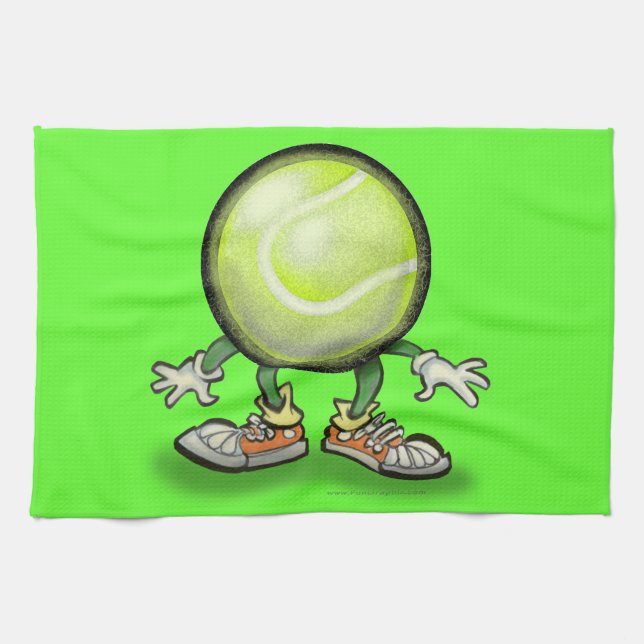 Tennis Kitchen Towel (Horizontal)