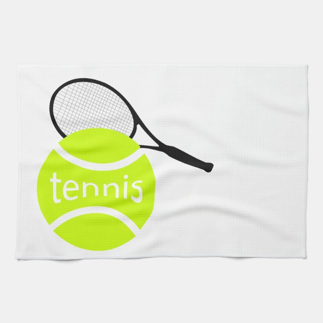 Tennis Kitchen Towel (Horizontal)