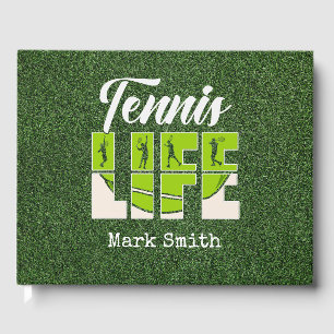 Tennis Life for Tennis Player Guest Book