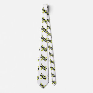 Tennis Logo And Balls, Tie