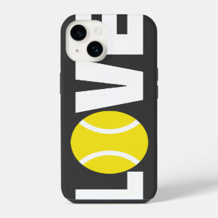 Tennis love iPhone 14 case cover with ball design