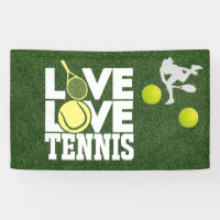 Tennis Love Love tennis on green grass