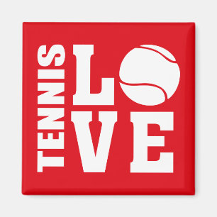 Tennis Love Magnet