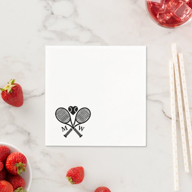 Tennis Love Napkin (Insitu)