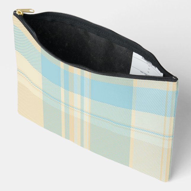 “Tennis Love” Print Cosmetic Bag (Open)