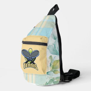 "Tennis Love" Print Cut Sac à coudre
