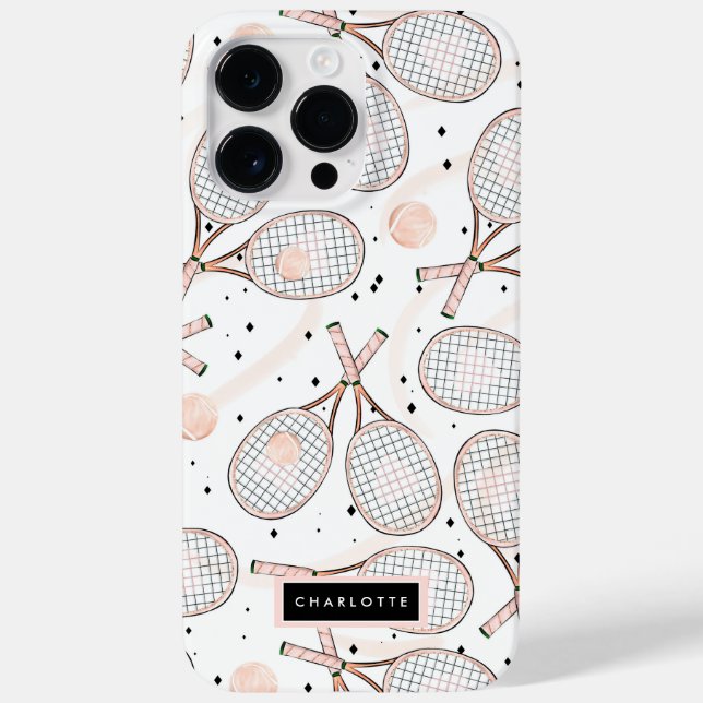 Tennis Lover Racket Case-Mate iPhone Case (Back)
